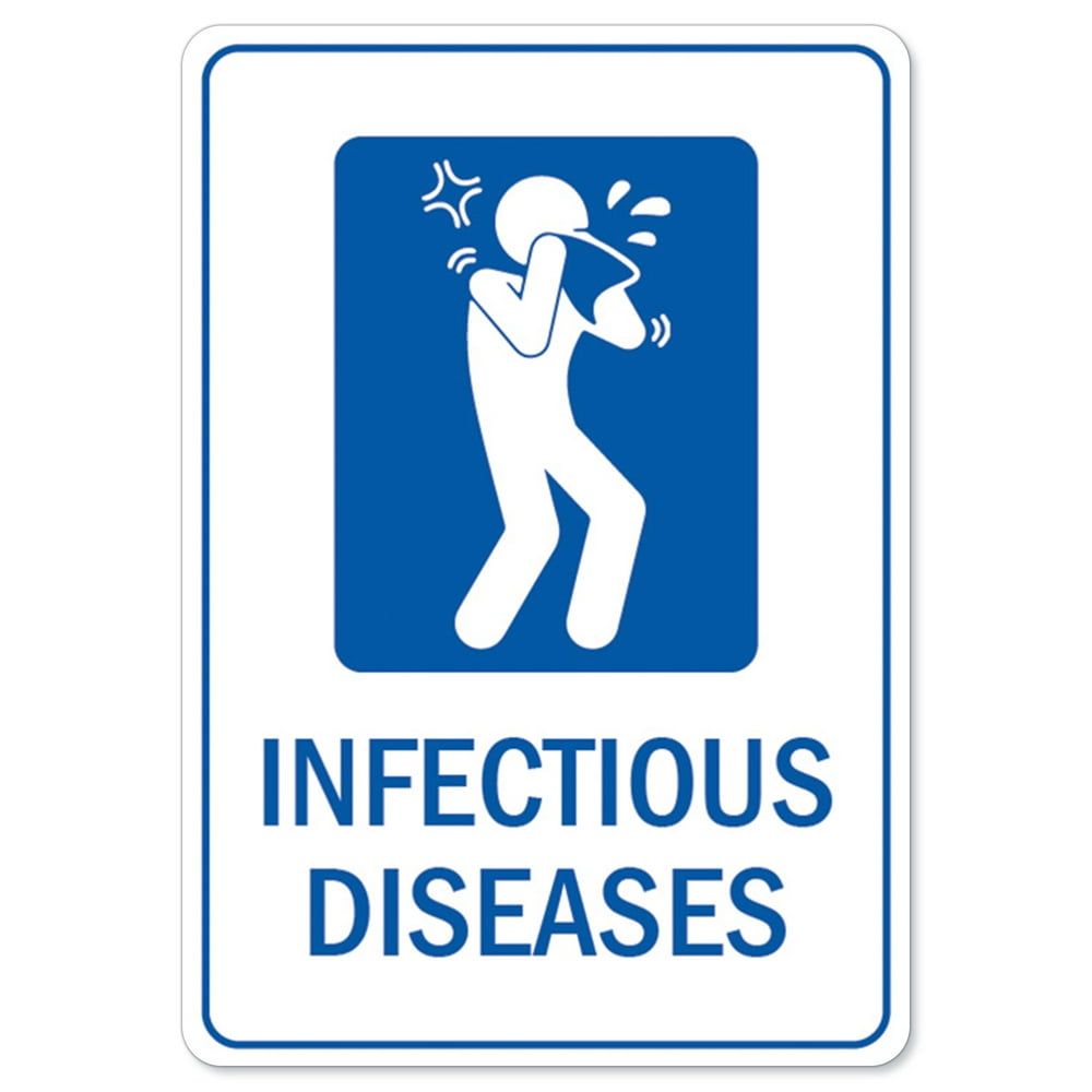 OSHA Notice Sign Infectious Diseases Peel And Stick Wall Graphic