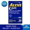 Aleve PM Pain Reliever & Nighttime Sleep Aid Caplets, 20 Count