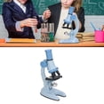 thumbnail image 1 of Kids Microscope Science Kit, Cultivate Interest Develop Observation View Angle Adjust Optical Imaging Beginner Microscope Toy  For Daily Use Blue, 1 of 8