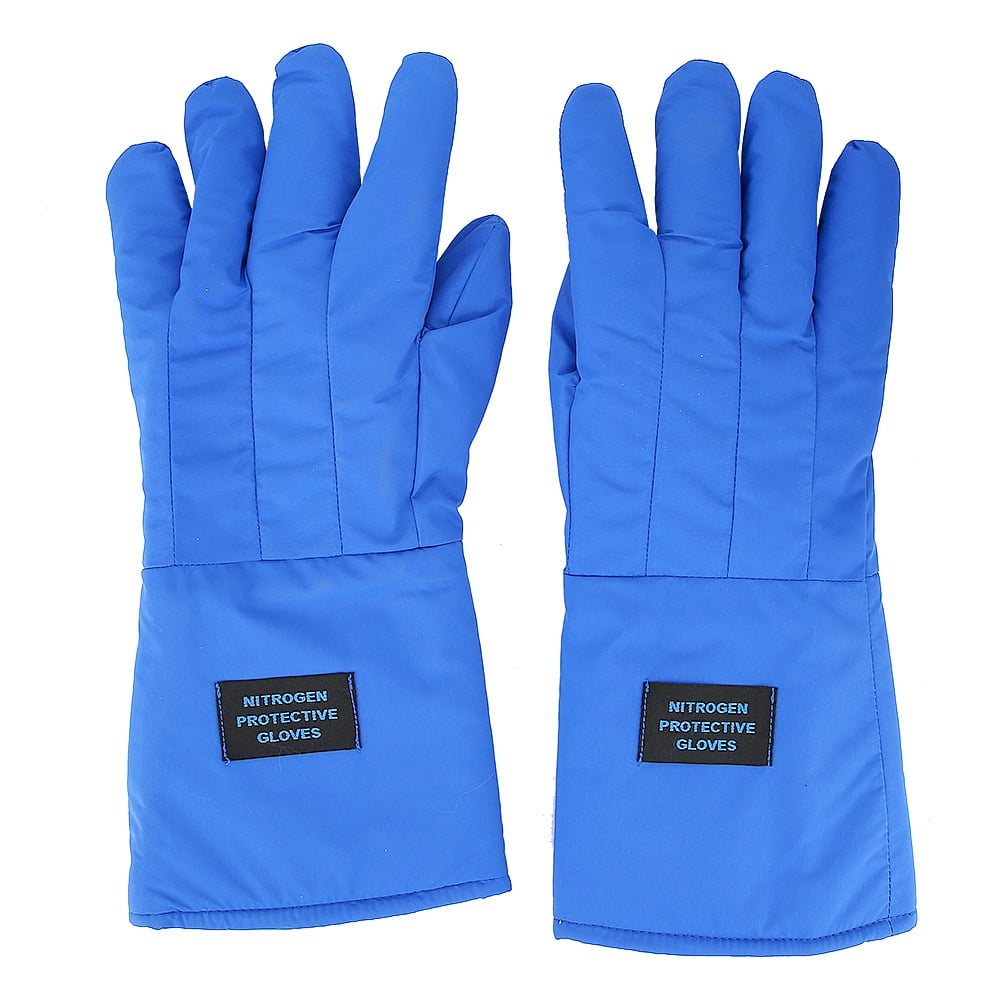 Cold Resistant Work Gloves, Low Temperature Resistant Liquid Nitrogen Work Gloves Breathable  For Biogenetic Technology For Laboratory Research For Biomedical