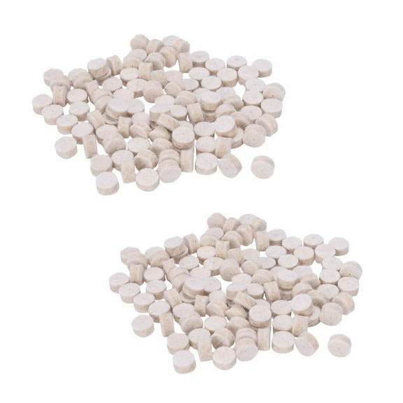 200pcs Wool Felt Polishing Buffing Round Wheel Tool   4 For Rotary