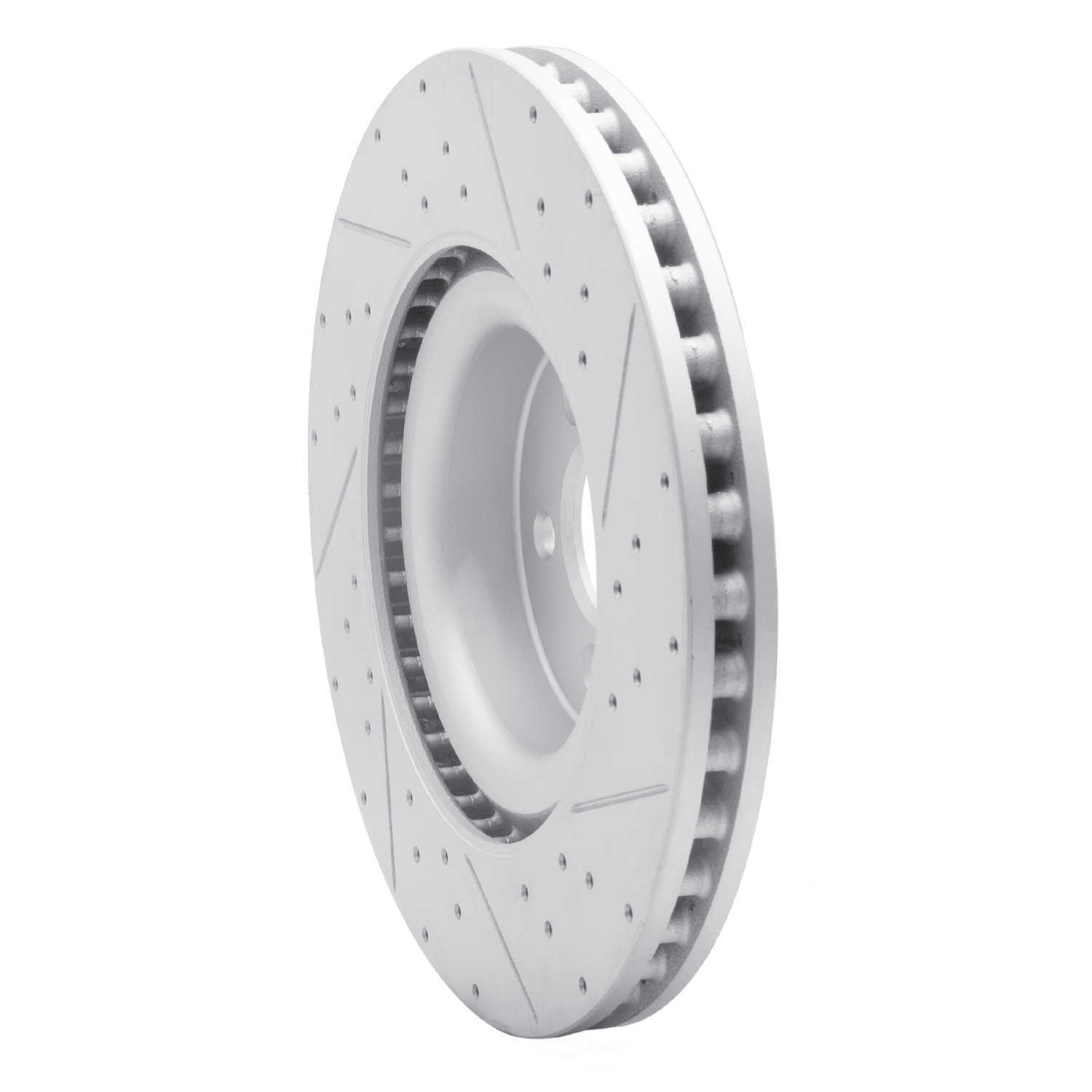 Dynamic Friction Company 830-54079L DFC Geoperformance Rotor - Drilled and Slotted