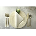 thumbnail image 4 of " OCCASIONS " 120 Plates Pack,(60 Guests) Vintage Wedding Party Disposable Plastic Plates Set -60 x 10'' Dinner + 60 x 7.5'' Salad / Dessert (Verona Plain Ivory), 4 of 8
