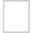 thumbnail image 2 of 1-1/8" Polystyrene Modern Picture Frame by WholesaleArtsFrames-com 10x20 313-VI Series White Made In USA, 2 of 5
