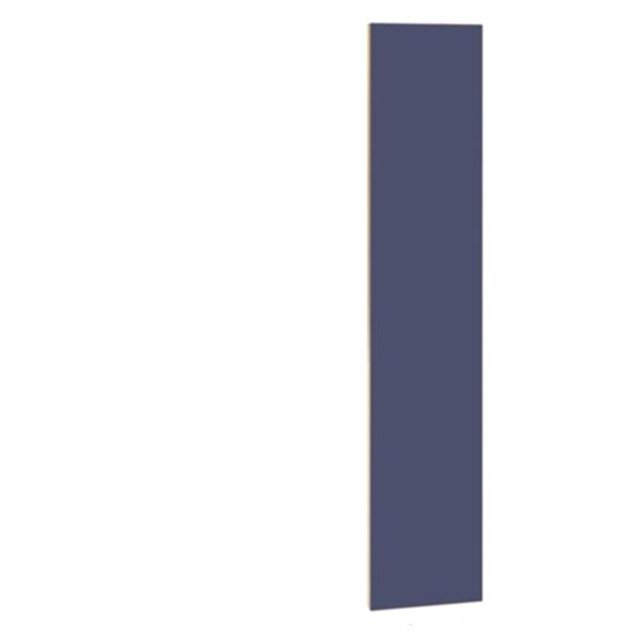 Salsbury 22265BLU Front Filler Vertical - 15 Inches Wide For Extra Wide Designer Wood Locker - Blue