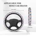 thumbnail image 5 of Haiem Cute Sea Animals Print Steering Wheel Cover 15 Inches for Women Men, Neoprene Anti-Slip Cute Car Steering Wheel Grip Wrap Car Accessories Protective Case Cover for Vehicle Truck SUV, 5 of 8