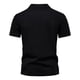 thumbnail image 4 of Blusa y camisa de manga corta con cuello vuelto para hombre, de verano, de color liso, con solapa, informal, de manga corta, 4 of 6