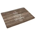 thumbnail image 2 of MKHERT Funny Wooden Christmas Quotes Believe in The Magic of Christmas Doormat Rug Home Decor Floor Mat Bath Mat 30x18 inch, 2 of 3