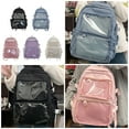 thumbnail image 2 of Acahhotxx Back Packs, Itabag Backpack Lovely Backpack Student School Backpack Japanese Styles Backpack Large Capacity Backpack for Pin Display, 2 of 3