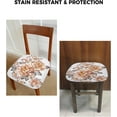 thumbnail image 6 of Dining Room Chair Seat Covers, Rose Flower Oil Painting Retro Removable Stretch Chair Seat Cushion Slipcovers Protector for Holiday Party Festival Decoration, Set of 6, 6 of 6