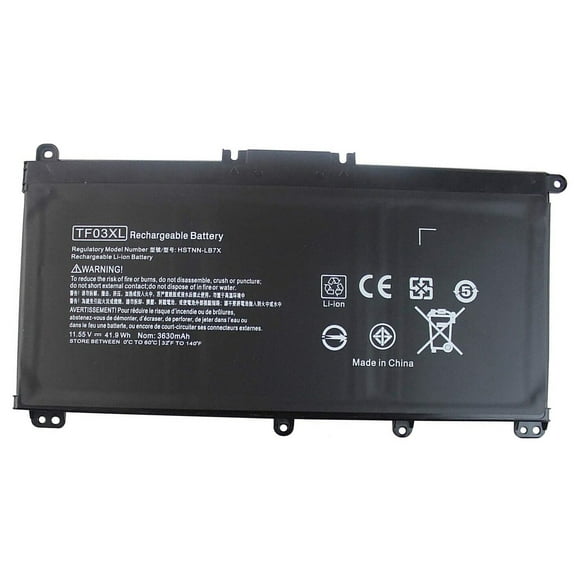 REPLACEMENT TF03XL 920070-855 BATTERY FOR HP PAVILION 14 15 17 11.55V 41.9WH