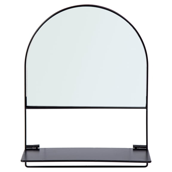 Truu Design Decorative Window Pane Metal Wall Mirror
