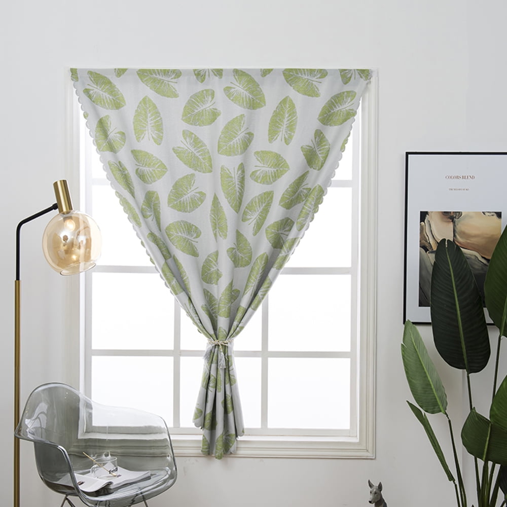 Details about   Simple Style Stylish Short Window Curtain Sun Proof Window Curtain Valance 