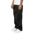 thumbnail image 3 of Victorious Men's Essential Baggy Raw Denim Jeans DL998 Black 28/30, 3 of 4