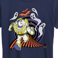 thumbnail image 3 of Toy Story - Buzz Lightyear Halloween Graphic - Women's Short Sleeve Graphic T-Shirt, 3 of 5