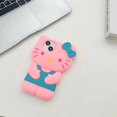 thumbnail image 1 of Sanrio-fundas estereoscópicas 3D de Hello Kitty para iPhone 14, 13, 12, 11 Pro Max, Mini, XR, XS, 8 Plus, Y2K, cubierta trasera suave a prueba de golpes Fivean unisex, 1 of 2