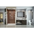 thumbnail image 5 of DreamLine Elegance 40 3/4 - 42 3/4 in. W x 72 in. H Frameless Pivot Shower Door in Chrome, 5 of 11