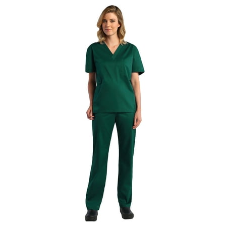 

Maevn Red Panda Unisex V-Neck Scrub Top & Unisex Basic Scrub Pant Set