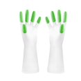 thumbnail image 1 of Guantes Impermeables De Goma Para Lavar Platos De Cocina Guantes De Limpieza De Baño Reutilizables De Color De Contraste Moyic HA014547-00, 1 of 7