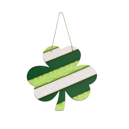 

St. Patrick s Day Door Wooden Sign Hanging Wall For The Front Door Vintage Makeup Vanity Table Set Wall Decorations for Living Room Beach Living Room Shelf Decorations for Home Antique Hanging Wall