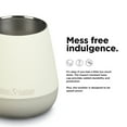 thumbnail image 4 of Klean Kanteen Rise 10oz Wine Tumbler - Stainless Steel - Tofu, 4 of 7