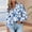 SB1, variant on Endives Women's Button Down Shirt V Neck Floral Printed Long Sleeved Shirt Casual Blouse for Women Trendy Ladies Blouse Shirt Business Work Shirt SB1 S