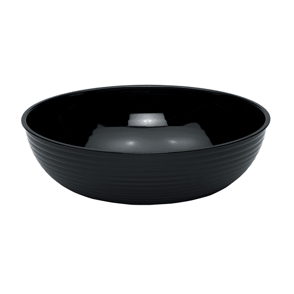 Camwear® Rib Bowl Round 18" Black