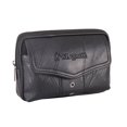 thumbnail image 5 of Multi-function Men PU Waist Bags Phone Wallet Belt Bum Pouch (Coffee 1), 5 of 5