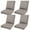 Gray, variant on Gymojoy Outdoor 2-Piece Deep Seat Cushion Set, 22 x 24, Water Repellant, Fade Resistant, Deep Seat Bottom and Back Cushion for Swivel Chair, Sofa, and Couch,Beige