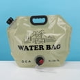 thumbnail image 4 of Portable Water Bag, Foldable Water Storage Bucket, 8L Large Capacity, Outdoor Camping Hiking, Detachable Faucet, Food Grade PET Material, 4 of 9