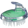 thumbnail image 2 of Kent SH1 - 3 1/2" Shampoo / Conditioner, Scalp Massage, and Hair Growth Brush - 42 Soft Rubber Bristles (Assorted Colors), 2 of 18