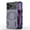 Purple, variant on Kryonix for iPhone 17 Air Case with Built-in Magnetic Ring, Heat Dissipation, Four-Corner Airbag Drop Protection, Black/Blue/Purple