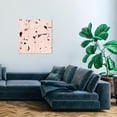 thumbnail image 2 of Wynwood Studio Canvas Tinted Terrazzo Cranberry III Abstract Textures Wall Art Canvas Print Pink Light Pink 30x30, 2 of 3