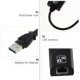 thumbnail image 3 of Dsseng LAN Ethernet Adapter Compatible for TV 3 or STICK or 2 Stop Buffering Black, 3 of 8