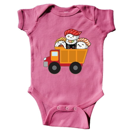 

Inktastic Sushi Lover Food Truck Gift Baby Boy or Baby Girl Bodysuit