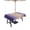 Khaki Dark Purple, variant on Khaki Dark Purple Ombre Outdoor Tablecloth with Umbrella Hole, Modern Abstract Art Gradient Spillproof Waterproof Outdoor Table Cover, Patio Tablecloths for Party Picnic Camping, Rectangle 60"x102"