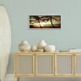 thumbnail image 3 of Stupell Industries Sunlit Palm Trees Coastal Photography Gray Framed Art Print Wall Art, 30 x 13, 3 of 10