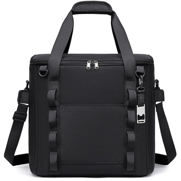 Enfriador TuerCao Soft Insulado a prueba de fugas, 28 L, negro