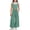 Green, variant on ITSAME Girls Outfit 2-Piece, Button Up Denim Vest and Flared Jeans Summer Fashion Casual Clothes Green Size 7-8