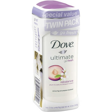 Dove-Ap-Deo Ultimate Go Fresh Rebalance Anti-Perspirant Deodorant, 2ct