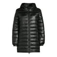 thumbnail image 6 of Swiss Tech Women's Hooded Mid Length Puffer Jacket, Sizes XS-3X, 6 of 6
