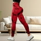 thumbnail image 1 of WILLBEST Pantalones de Yoga de Cintura Alta para Mujer, Leggings de Entrenamiento Sin Costuras, Realzadores de Glúteos Fruncidos, Elásticos Y Cómodos, Ropa Deportiva Extra Grande, 1 of 3
