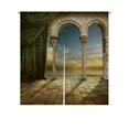 thumbnail image 1 of Cortina ABPHQTO Noren Hermoso Lugar Romántico Con Vista De Puesta De Sol 105x120 cm, 1 of 1