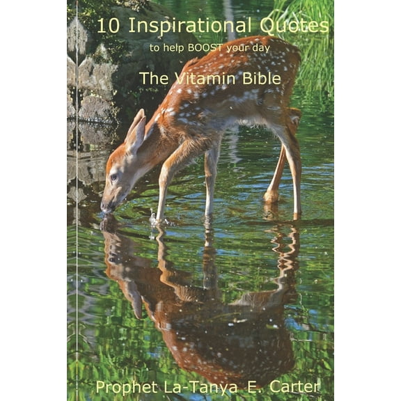 10 Inspirational Quotes to Help BOOST your day.: The Vitamin Bible (Paperback)