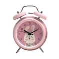 thumbnail image 4 of Inteprter Reloj despertador silencioso con pilas dobles, luminoso, con luz de fondo, para estudiantes, hogar, dormitorio, oficina, León Type2 NO2, 4 of 6