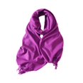 thumbnail image 2 of Lumtrix Women’s Scarf Soft Fall Winter Wrap 70.87 Inch Long Lightweight Shawl with Tassel Fashion Scarves P One Size, 2 of 5