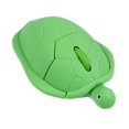 thumbnail image 1 of SHARE SUNSHINE Wireless Mouse, Cute Animal Turtle Shape Computer Mouse, Ergonomic Optical Mouse for Laptop Desktop Computer PC (Green), 1 of 10