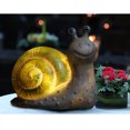 thumbnail image 3 of Solar Powered LED Snail Lamp Waterproof Warm Light Night Lamp for Outdoor Garden Yard Landscape Decor, 3 of 8