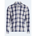 thumbnail image 5 of Free Assembly Men's Cotton Camp Shirt with Long Sleeves, Sizes S-3XL, 5 of 6