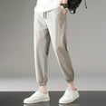 thumbnail image 5 of Zszcpp Work Pants Men Pockets Long Hiking Outerwear Twill Track Sweat Joggers Drawstring Trousers Casual Trouser, 5 of 5